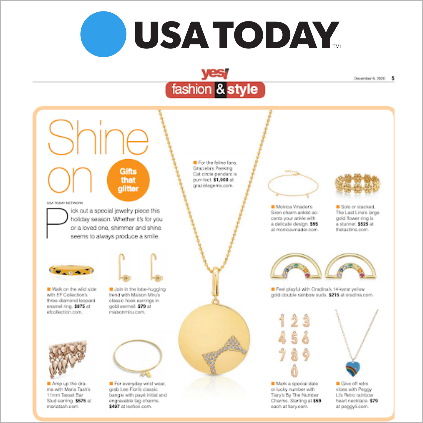 Featured In Usa Today